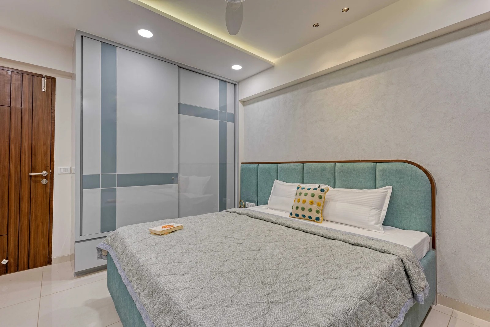 Soft Teal Bedroom