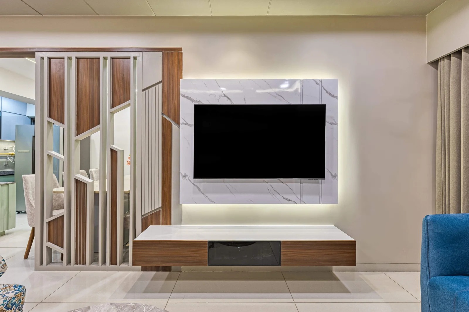 Floating TV Console