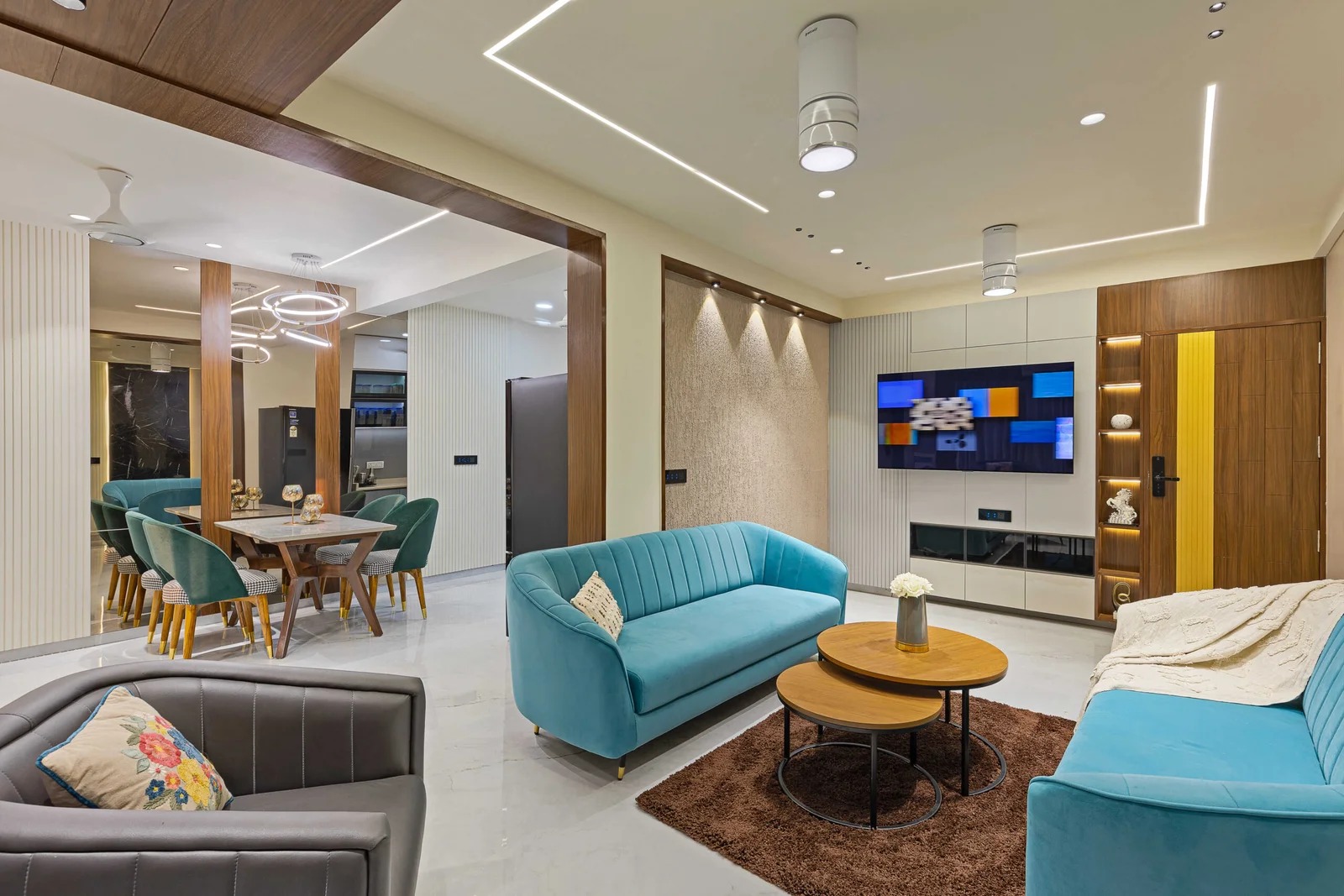 Open Living Dining